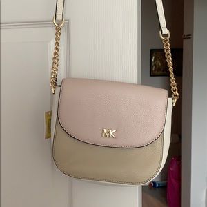 Pink Michael Kors crossbody purse